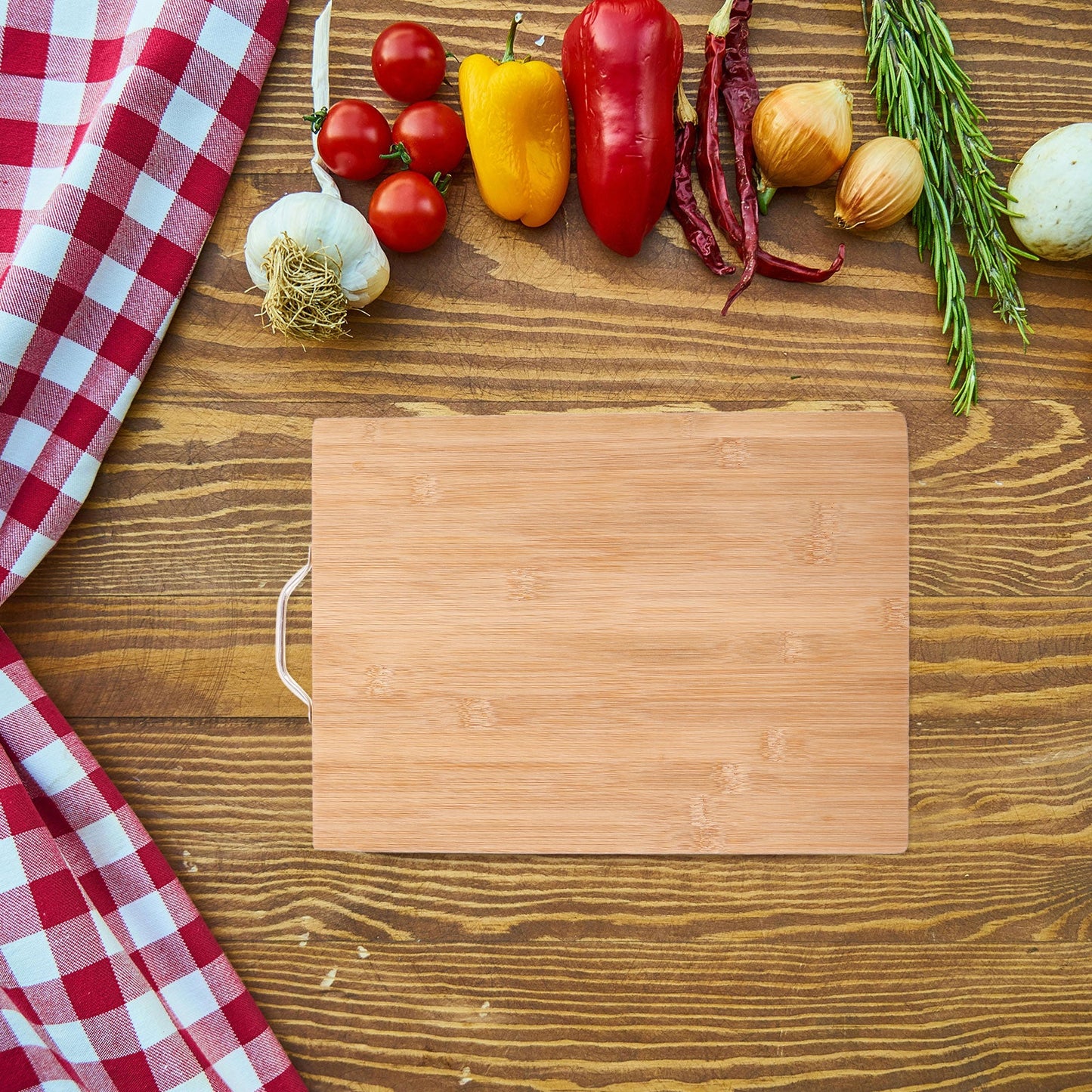 Bamboo Cutting Board Kitchen Chopping Boards Food Safe Material Compact Size Household Use Chopping Board