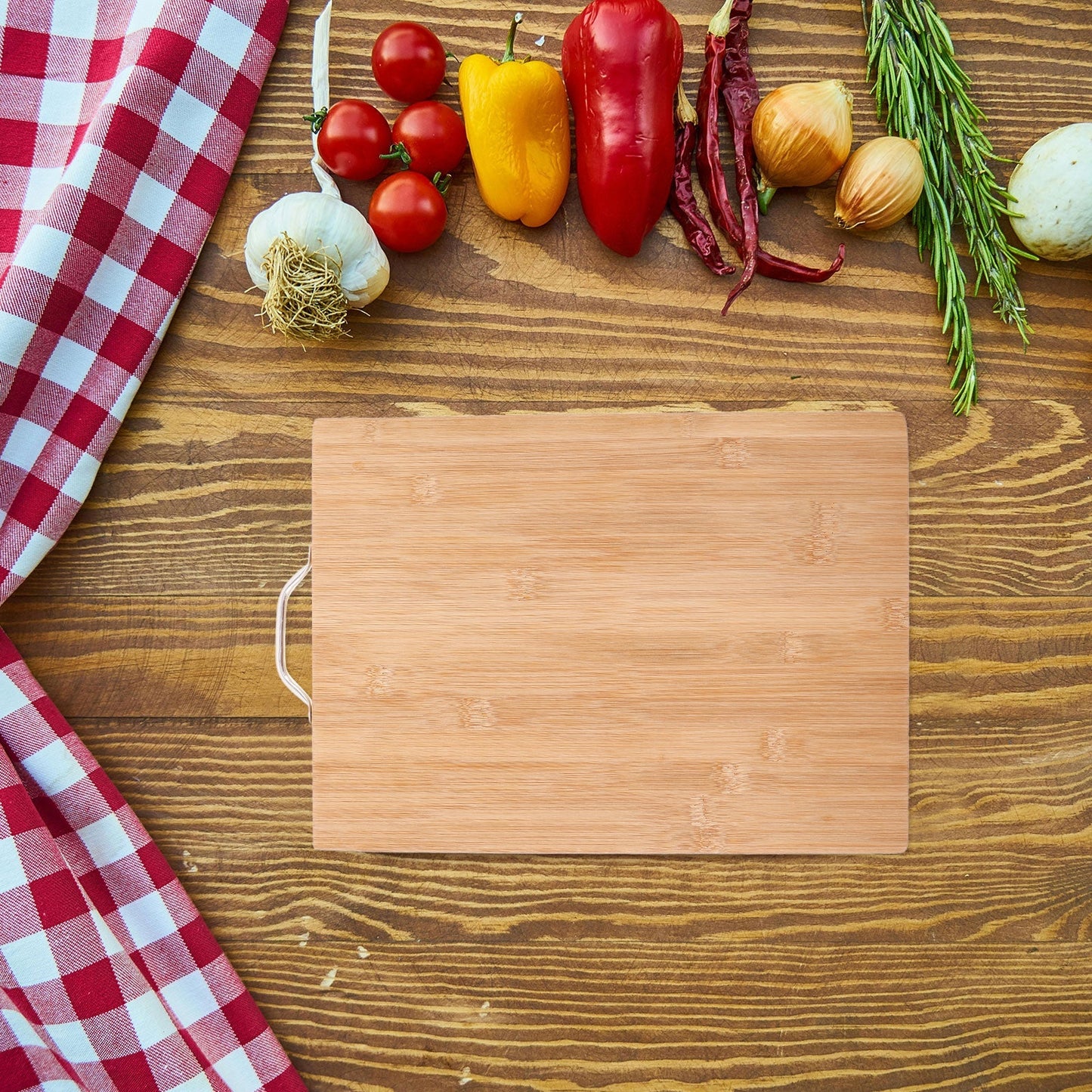 Bamboo Cutting Board Kitchen Chopping Boards Food Safe Material Compact Size Household Use Chopping Board