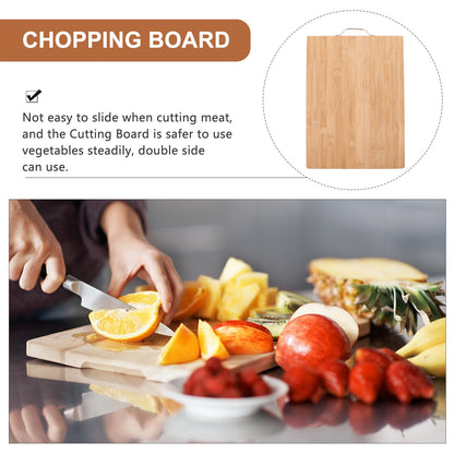 Bamboo Cutting Board Kitchen Chopping Boards Food Safe Material Compact Size Household Use Chopping Board