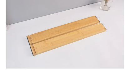 Bamboo Drawer Dividers Kitchen Drawer Organizer Adjustable Expandable Drawer Dividers Tray Storage Drawer storage board