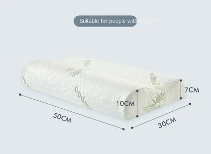 Memory Foam Pillows 40*25cm Bamboo Fiber Pillow Slow Rebound Health Care Relaxing Cervical Orthopedic Pillows Support NeckRelief