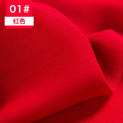 Bamboo Fabric By The Meter Cotton Linen Slub Clothing Pants Dress Skirt Brocade Fabrics Summer for Sewing Black White Blue Per