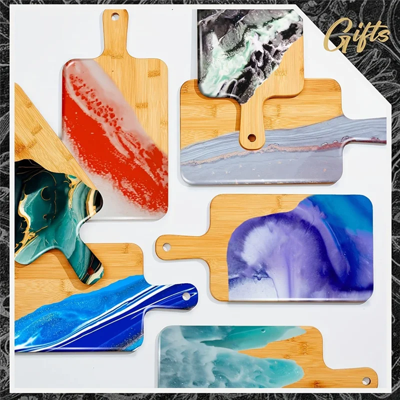 Bamboo Cutting Board With Handle Wooden Bamboo Serving Board Kitchen Chopping Boards For Pizza Vegetables Meatm12k