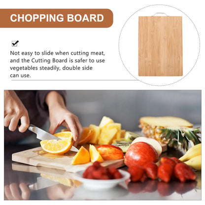 Bamboo Cutting Board Kitchen Chopping Boards Food Safe Material Compact Size Household Use Chopping Board