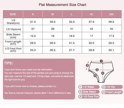 Bamboo Menstruation Panties Women High Waist Breathable Lingerie Leakproof Absorbent Period Briefs Bulk Reusable Underwear