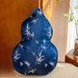 Bamboo Gourd Pillow Antique Special-shaped Throw Pillow Living Room Sofa Back Cushion Light Luxury Waist Pillow Bedside Pillow