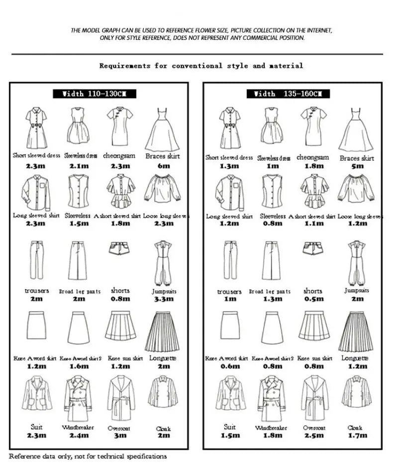 Bamboo Leaf Acetate Silk Printed Fabric New Chinese Fashion High Quality Vertical Womens Dresses Hanfu Pants DIY Design Cloth