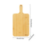 BainisonBamboo Cutting Board for Kitchen & Picnic – Waterproof, Grooved Surface for Non-Slip, Ideal for Fruits & Vegetables