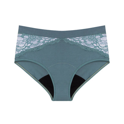 Bamboo Menstruation Panties Women High Waist Breathable Lingerie Leakproof Absorbent Period Briefs Bulk Reusable Underwear