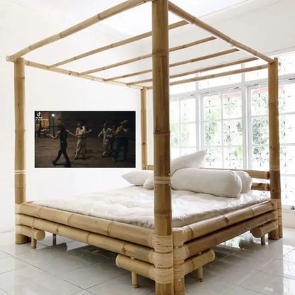 Wholesale High Quality Bamboo Beds with Modern, Rustic Design Made in Vietnam