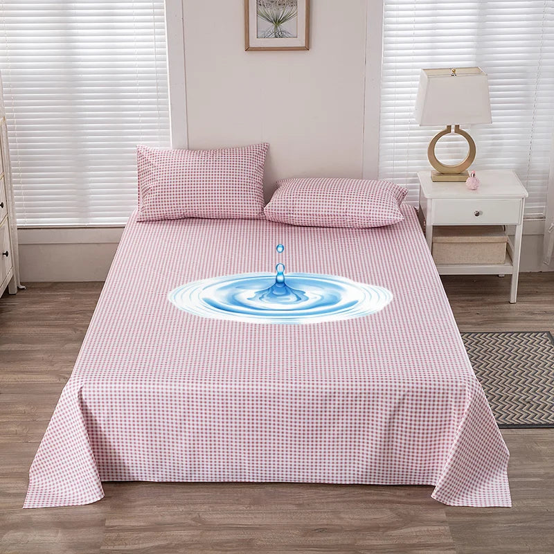 100% Waterproof Bed  Bed Covers Washable Bed Sheets Incontinence Prevention  Anti-slip Bed Cover Not Including Pillowcase Room
