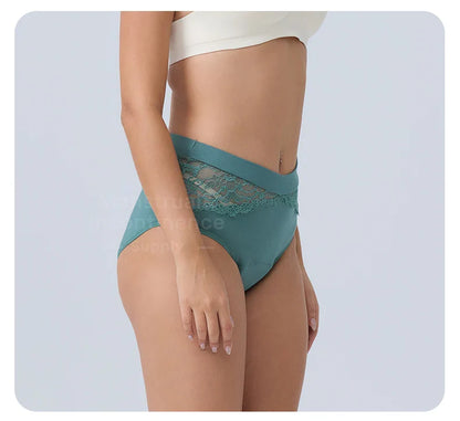 Bamboo Menstruation Panties Women High Waist Breathable Lingerie Leakproof Absorbent Period Briefs Bulk Reusable Underwear