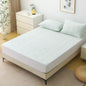 1pc Bamboo Mattress Protector, Breathable and Cooling Mattress Cover, 3D Air Fabric Fitted Bed Sheet 90/140/160cm size